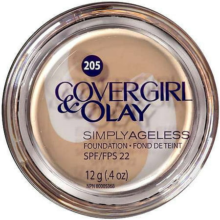 COVERGIRL and OLAY Simply Ageless Foundation, BUFF BEIGE 225