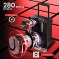 thumbnail image 3 of Sistema de altavoces PA portátil PyleUSA PHPWA8TB con 2 Mi inalámbricos, 3 of 7