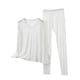 thumbnail image 1 of Conjunto de Ropa Interior Larga de Mujer Cuello en V Manga Larga Lencería Casual Ropa de Dormir Pajama Set Confort Suave, Lencería de Manga Larga para Mujeres, 1 of 7