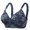 Blue, variant on Women’s Bras Bras for Women No Underwire - Seamless Bras for Women, Wireless Bra, Adjustable Bra Green 90C