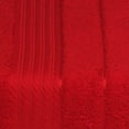 thumbnail image 3 of Melissa Linen, Large Bathroom Towels Set, 3 Pack, Absorbent, Bath Sheet, Hand Towel, Fingertip Towel, Red, 3 of 6