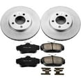 thumbnail image 2 of PowerStop Front Geomet Coated Brake Rotor and Pad Kit Fits: FORD LINCOLN MERCURY Select Models CRK1327, 2 of 4