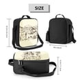 thumbnail image 2 of Lsque Wild West Desert With Cowboys Lunch Bag Lunch Box for Women Men Reusable Insulated Lunch Tote Bag,Leakproof Thermal Cooler Sack Food Handbags Case High Capacity, 2 of 9