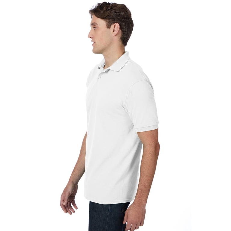 Hanes EcoSmart Men's Polo Shirt photo 2
