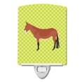 thumbnail image 1 of Carolines Treasures BB7671CNL Mule Green Ceramic Night Light, 1 of 1