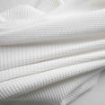 thumbnail image 3 of YLSDY Men's Long Sleeve Thermal Henley Shirt Waffle Knit Button Up T-Shirt Tops White XL, 3 of 6