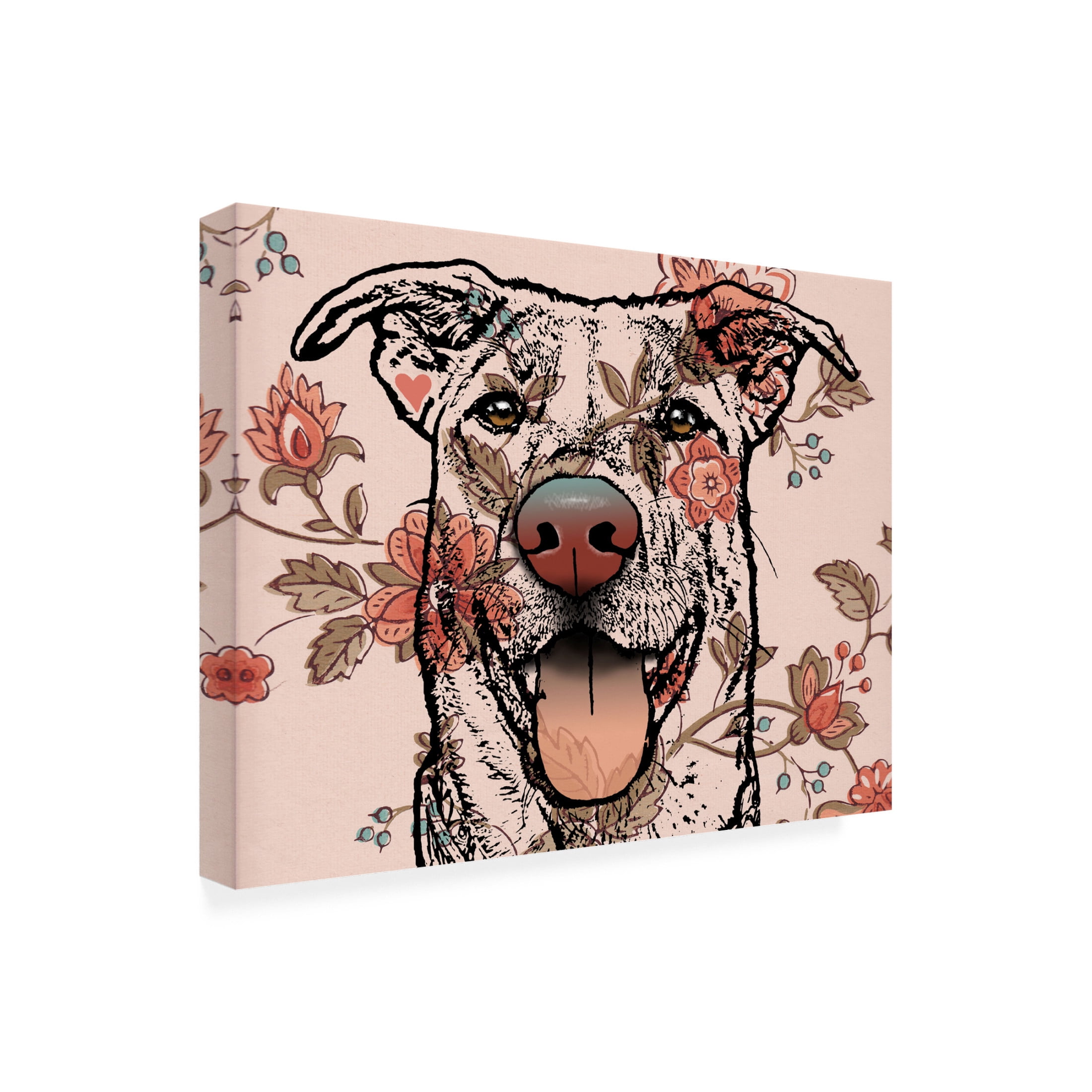 Canvas Wall Art - Dean Russo 'Look Beyond' Wall Art for Living Room, Bedroom, or Office Décor by Trademark Fine Art - 32 x 24 Inches