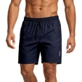 thumbnail image 7 of LTTVQM Men's Athletic Shorts Quick Dry Workout Lightweight Running Elastic Waist Drawstring Summer Gym Shorts with Zipper Pockets Dark Blue XL, 7 of 7