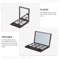 thumbnail image 3 of FFIY 2Pcs Magnetic Eyeshadow Makeup Palette Empty Cosmetic Palette with Mirror Refillable Blush Lipstick Case Box for Blush Eyeshadow Lipstick Blush Powder As Shown 2, 3 of 9