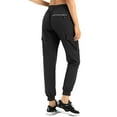 thumbnail image 3 of Stelle Women's Hiking Pants Lightweight Fast Drying Waterproof outdoor travel with multiple zip pockets UPF 50, 3 of 5