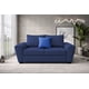 thumbnail image 1 of Love seat El Bazar Store Islandia Lino Azul marino 2 plazas, Modular, Moderno, Sala, 1 of 4