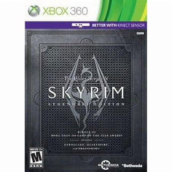 The Elder Scrolls V: Skyrim - Legendary Edition, RPG Video Game for Xbox 360
