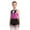 Hot Pink, variant on TSSOE Kids Girls Latin Modern Jazz Dance Dress Sequins Tassel Tuxedo Ballroom Costume Dancewear Red 6