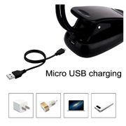 USB Rechargeable LED Book Light - Flexible Clip-On Reading Lamp for Book Lovers and Readers TIKA