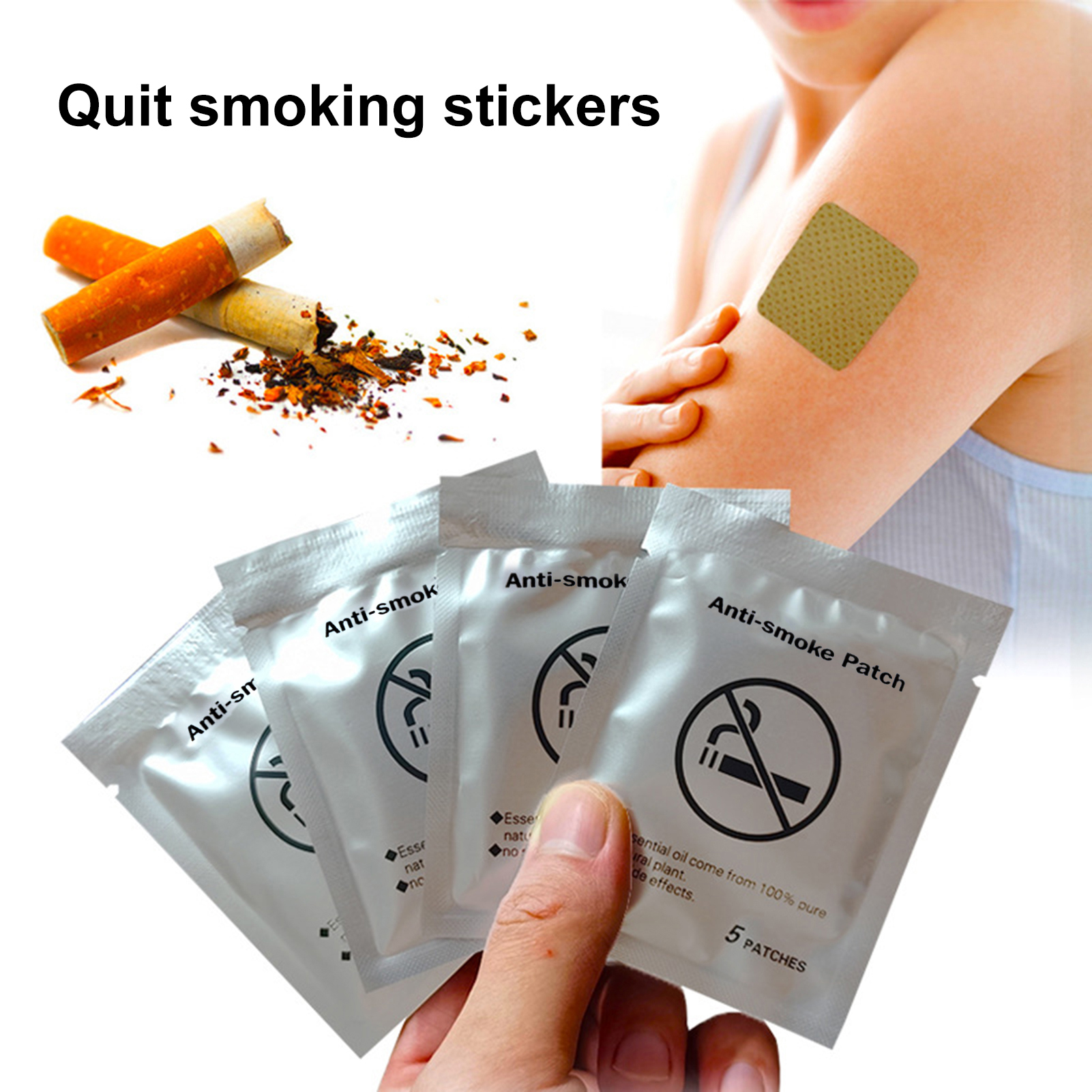 LA TALUS 10Packs Stop Smoking Aid Alleviate Withdrawal Responses No