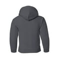 thumbnail image 3 of Heavy Blend Youth Hooded Sweatshirt - 18500B, 3 of 3