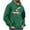 Green, variant on DecSea Mens Hooded Sweatshirt Long Sleeve Casual Corduroy Drawstring Pullover Hoodies with Pocket