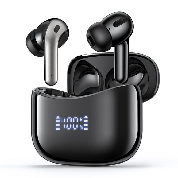 VEATOOL Wireless Earbuds, Microphone Touch Control, IPX7 Waterproof, High-Fidelity Stereo Earphones for Sports and Work
