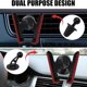 thumbnail image 3 of Soporte ajustable para teléfono móvil para coche: mini soporte giratorio 360° para salpicadero, compatible con la rejilla de ventilación, soporte universal para teléfono móvil para vehículos, 3 of 6