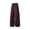 Wine, variant on Men Thin Drawstring Elastic High Waist Single Flap Cargo Oversized Wide Leg Quick Dry Woven Pants Adjustable Hem Drawcuff Large Storage Side Pockets Windproof Streetwear Trousers XL