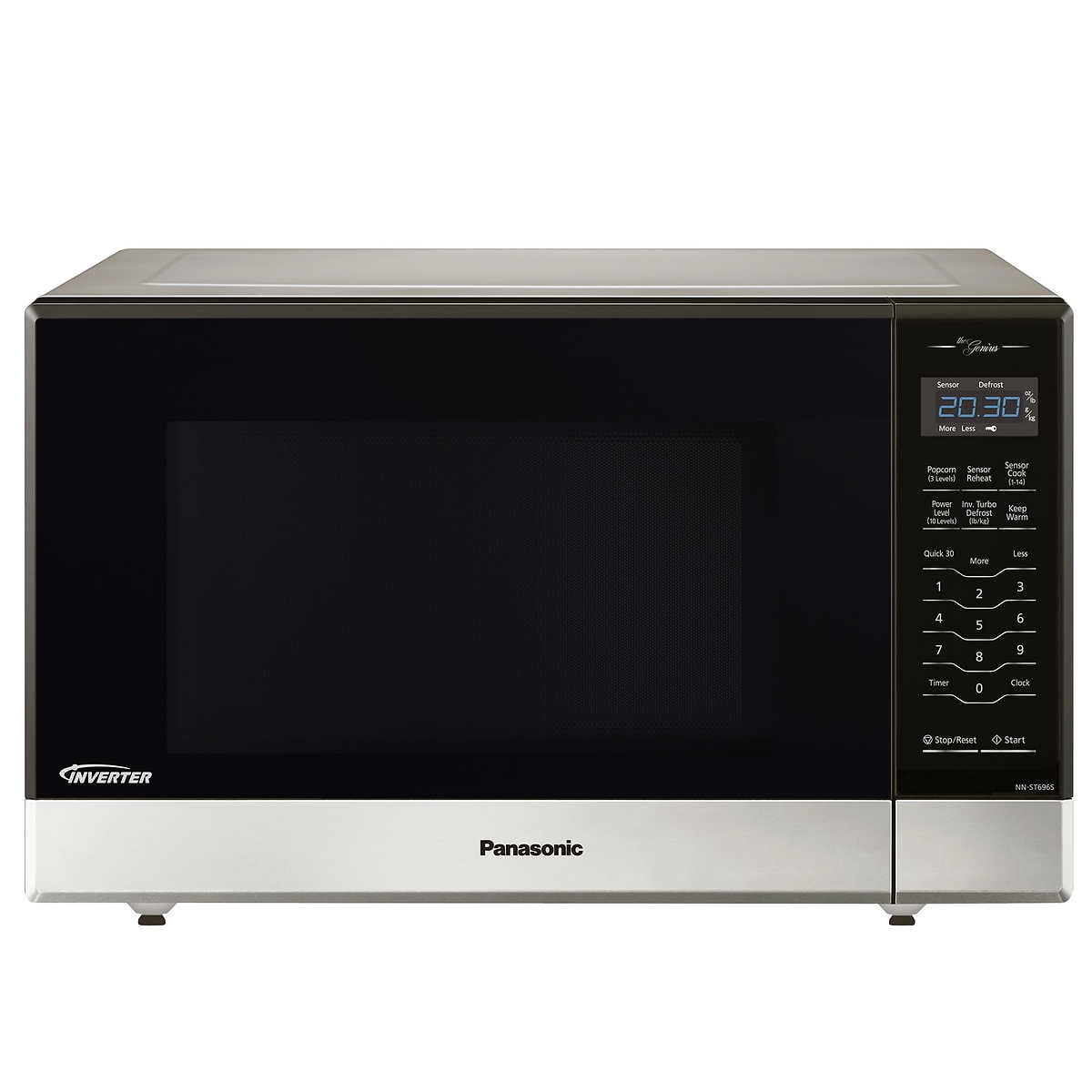 Panasonic Genius 1.2 cu.ft Stainless Steel Microwave NN-ST696S