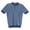 Dark Blue/ Blue, variant on Maurizio Baldassari Men's Blue Striped Polo - L