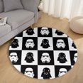 Star Wars Mat Office Chair Mat, Home Round Floor Mat, 39inch Diameter