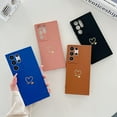 thumbnail image 5 of Candy Phone Case for Samsung Galaxy S22 Ultra Love Heart Case Cute Solid Color Case Screen Camera Protection Shockproof Soft TPU Bumper Case for Samsung Galaxy S22 Ultra 5g 6.8 inch (Pink), 5 of 9