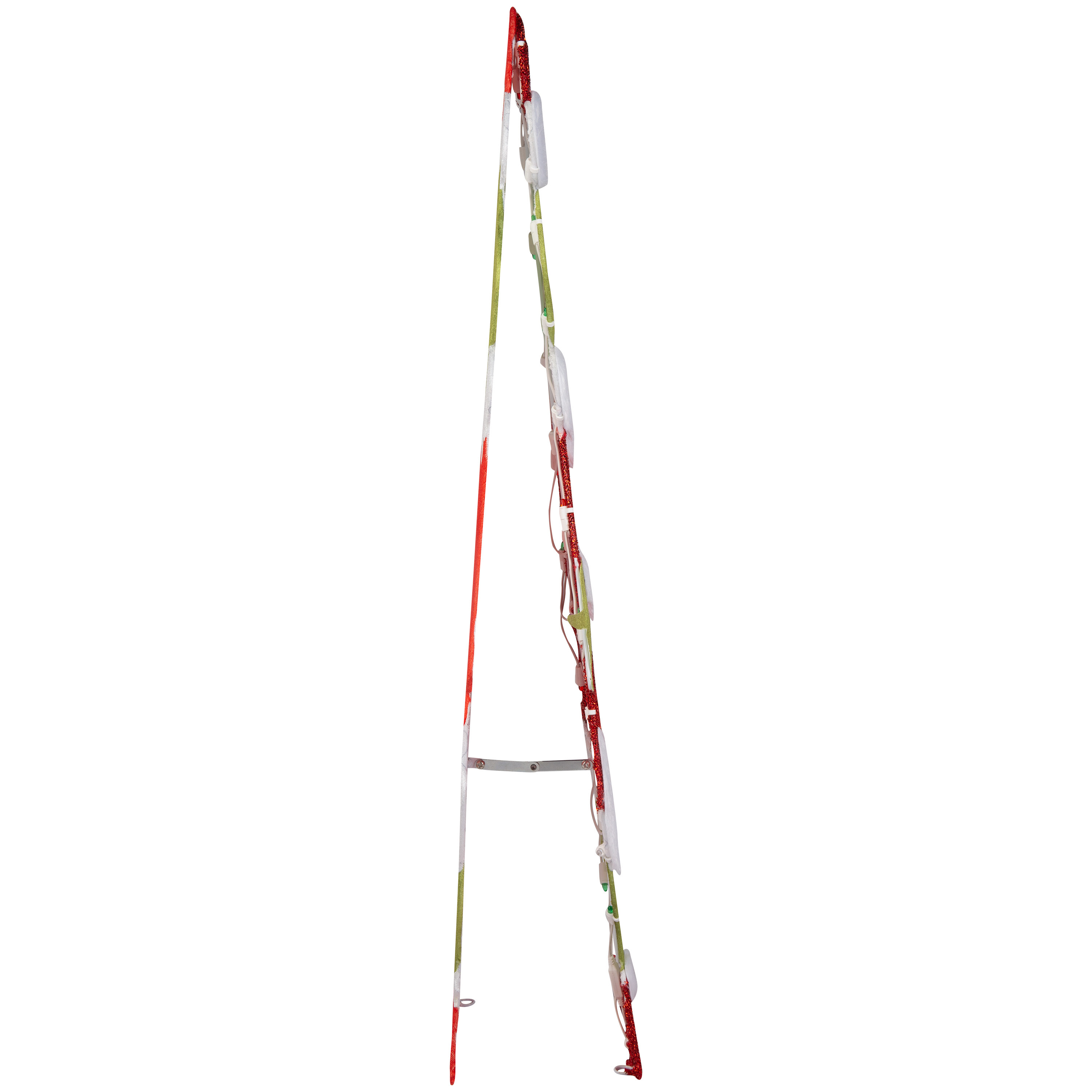 3 foot tall Holiday Time Flat-tastic Sparkle Lighted Dr Seuss the Grinch Christmas Decoration 