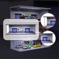 thumbnail image 2 of HILABEE 1/64 Diecast Model Car Display Case for Sports Car Vehicle Model Display Box Warehouse, 2 of 5