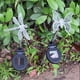 thumbnail image 2 of Injueey 2x Accesorios de fiesta de jardín con mariposas que iluminan el jardín para una noche mágica con luces solares de jardín Iluminación y accesorios A, 2 of 6