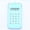 Green, variant on Pocket Maze Calculator, Mini Portable Handheld Computing Device, Colorful Plastic Keychain Tools for Adults Office Commute and Spring Desk Decor Basket Stuffers