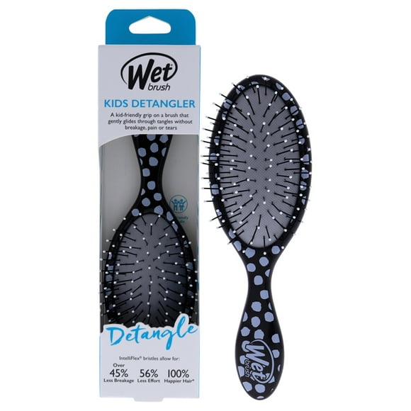 Kids Detangler Brush - Polka Dot by Wet Brush for Kids - 1 Pc Hair Brush