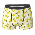 thumbnail image 6 of Men's Boxer Briefs, Cute Delicious Pear Soft Comfy Mens Underwear Boxer Briefs Breathable With Widen Waist, 6 of 7