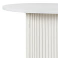 thumbnail image 3 of Jofran Auden 48" Round Mid-Century Modern Fluted Pedestal Base Dining Table, 3 of 5