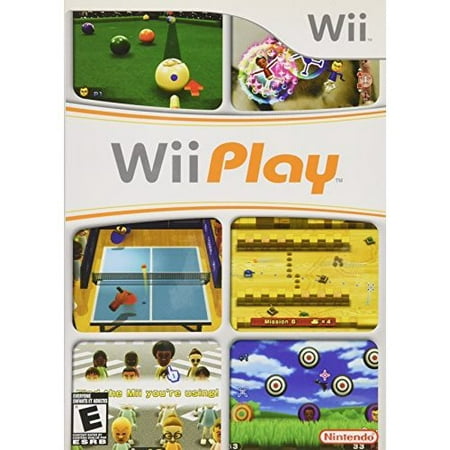 Refurbished Wii Play Game for Wii and Wii U (Best Selling Wii Games Ever)