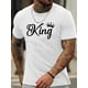 thumbnail image 1 of [Popular Choice] Summer Essential: Men's Fashion Printed Short-Sleeve T-Shirt - Casual Round Neck, Breathable Polyester, Machine Washable Tee For Adult, Men, Women, Teen, Teenager, Adolescent, Youth, 1 of 5