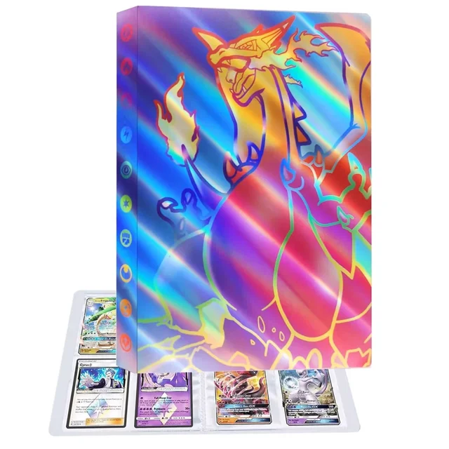 Trading Card Storage Binder, Collection Card Albums, Card Folder, Trading Card Storage Cases, 30 pages Can Hold 240 Cards (A5)