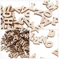 thumbnail image 4 of OUNONA 400Pcs Diy Wooden Letters for Teens and Students Rustic Style Decor, 4 of 8