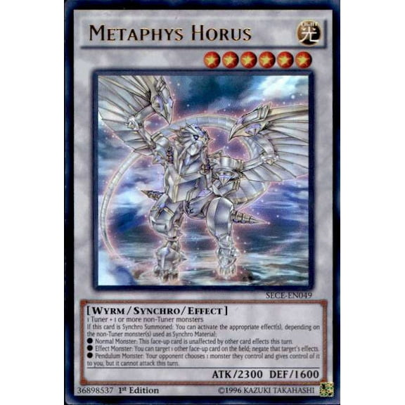 YuGiOh Secrets of Eternity Ultra Rare Metaphys Horus SECE-EN049