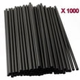 thumbnail image 1 of 1000 Count Clear Plastic Straws for Everyday Use and Events, 1 of 5