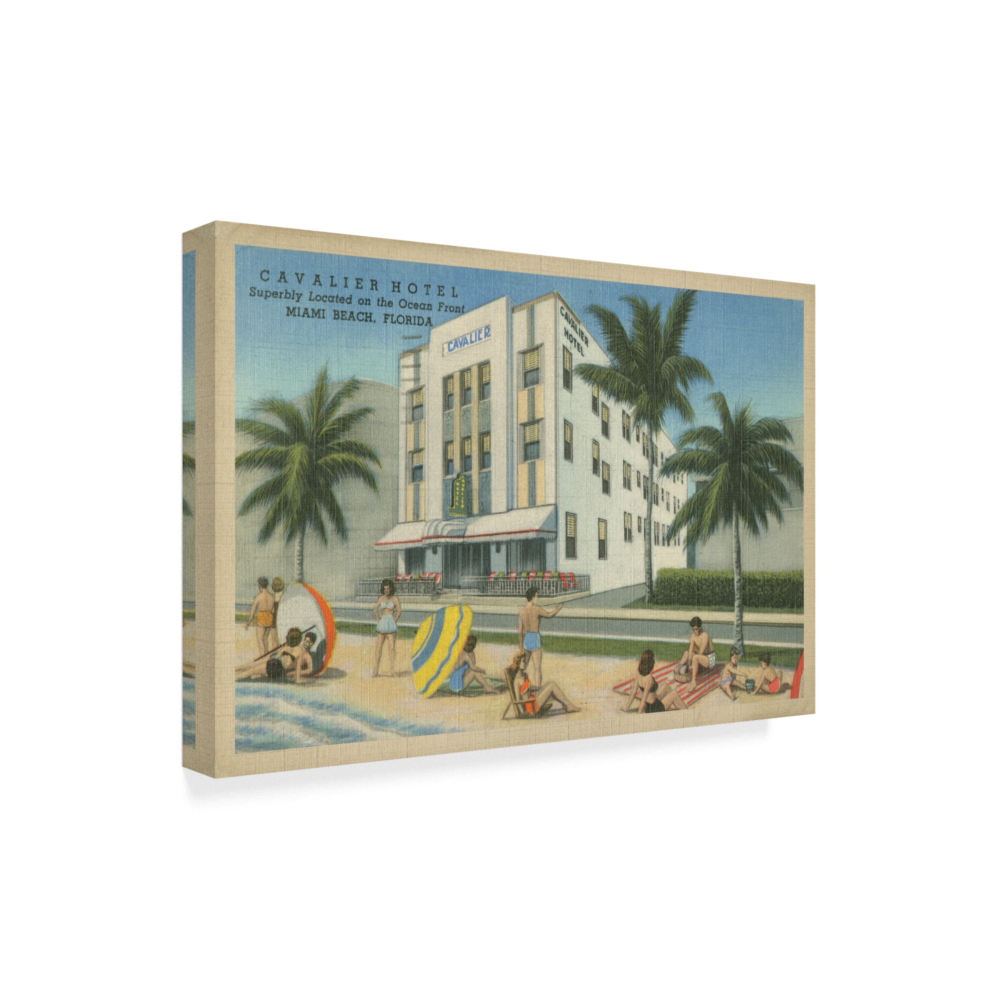 Trademark Fine Art 'Miami Beach II' Canvas Art by Unknown