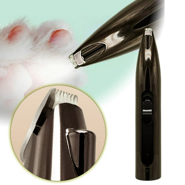 BotaniNest Rechargeable Grooming Trimmer For Cats And Gentle Hair Clipper At Home Grooming With LED Light Quiet Operation(5ml)