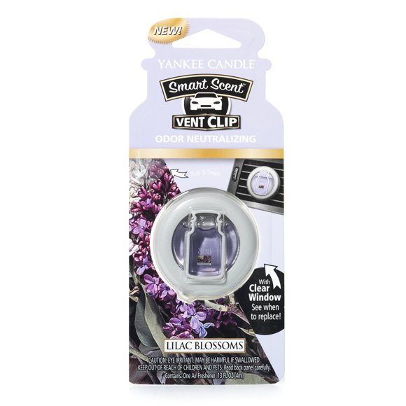 Ambientador para auto Yankee Candle Smart Scent Vent Clip Lila