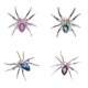 thumbnail image 1 of Broche de Joyería Sunnimix Broche de araña de diamantes de imitación 4 piezas, 1 of 8
