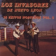Los Invasores De Nuevo Leon - 15 Exitos Norteños Vol. 3 (CD)