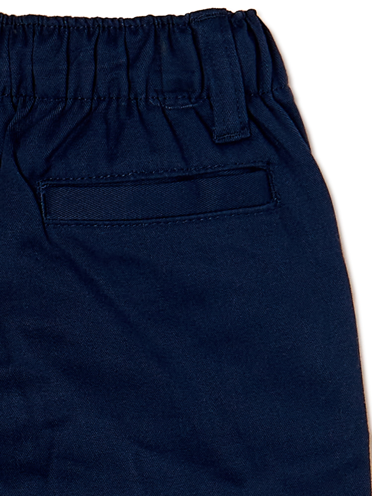 Wonder Nation Toddler Girls School Uniform Pull-On Pants, Sizes 2T-5T
