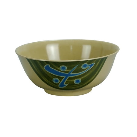 

Japanese Round Rice Bowl 22 Oz. 7 Dia. X 2 3/4 H Melamine Multi-Color Pack of 48