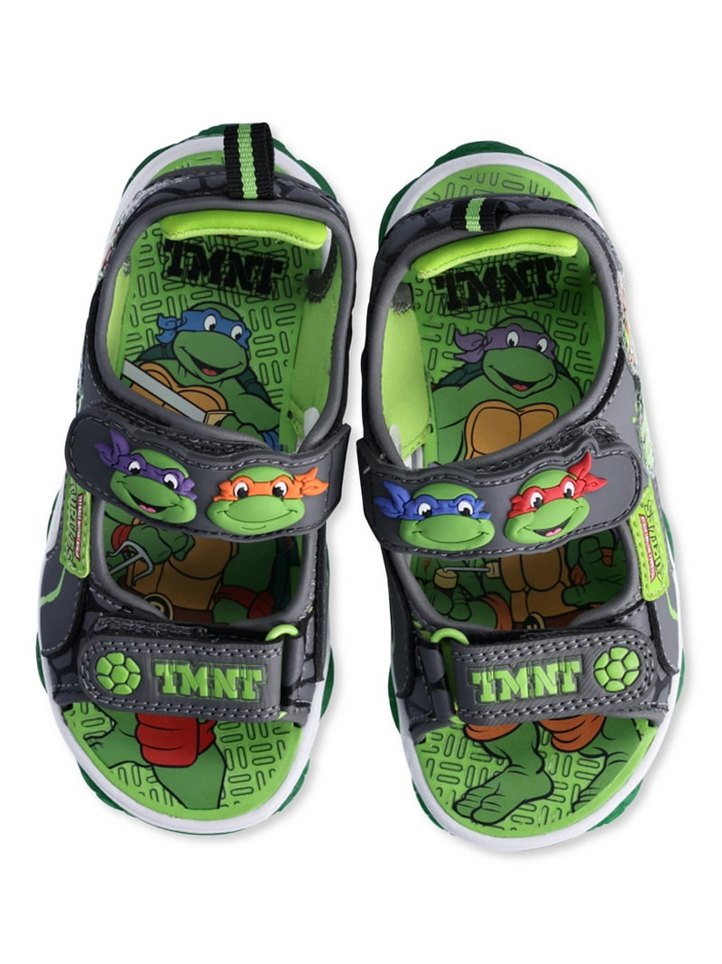 靴 tuyuta Teenage Mutant Ninja Turtles Toddler Boys Light-up Sandals