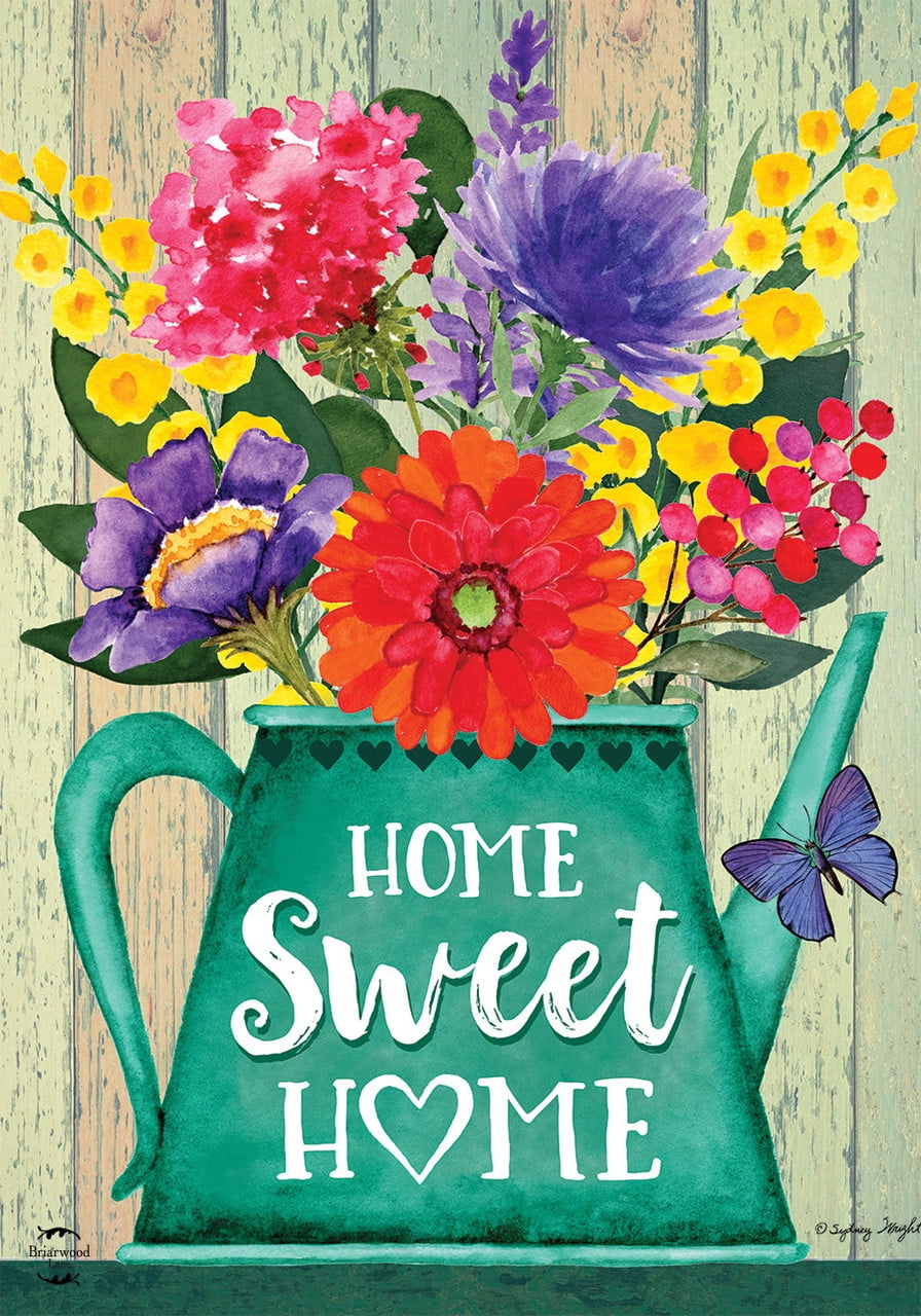 Briarwood Lane Home Sweet Home House Flag